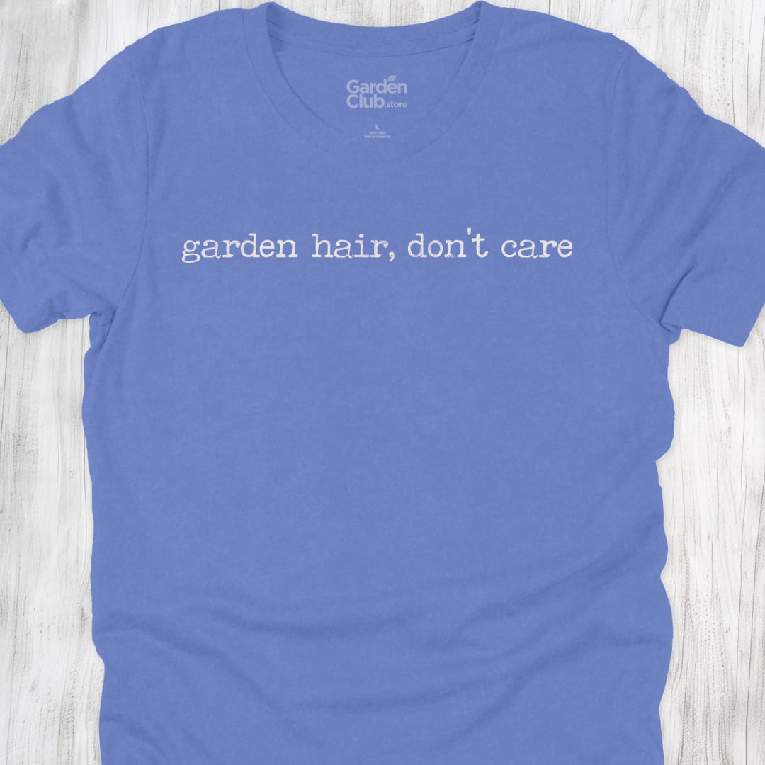 Garden hair, don't care - Heather Columbia Blue