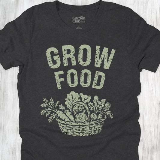 Grow Food - Dark Grey Heather