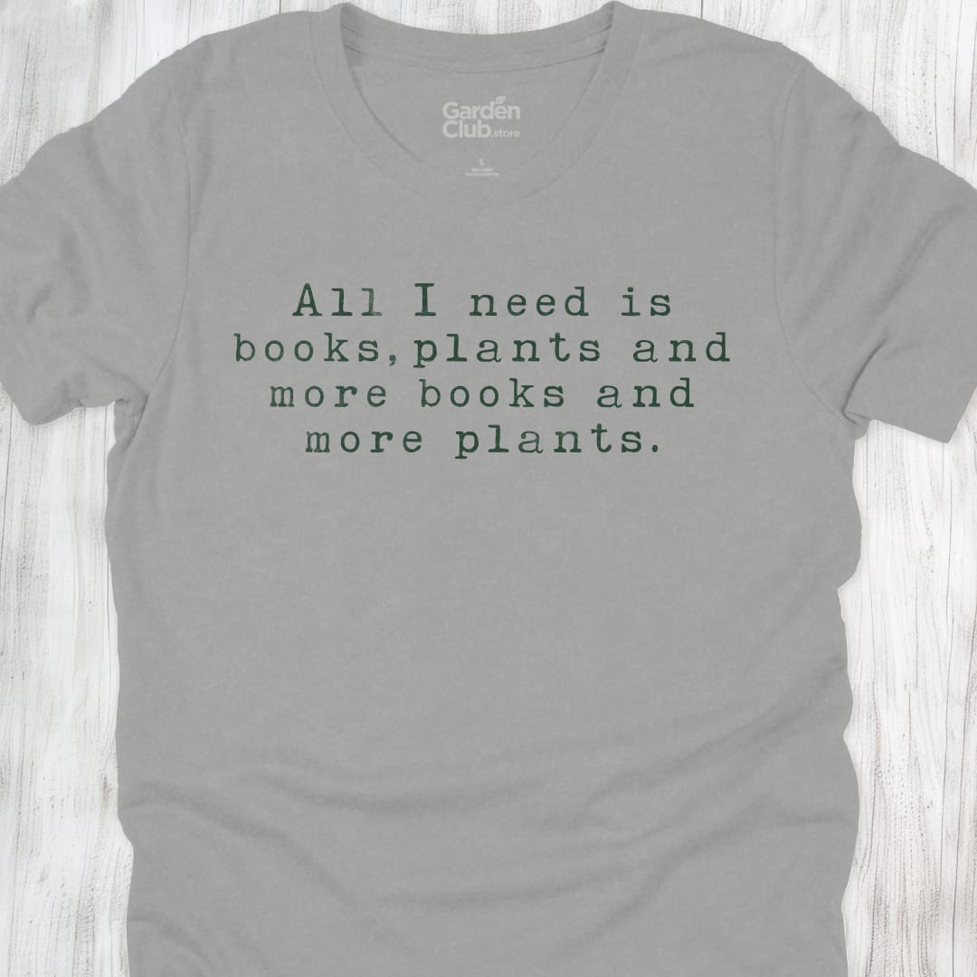 Plants and books - Athletic Heather