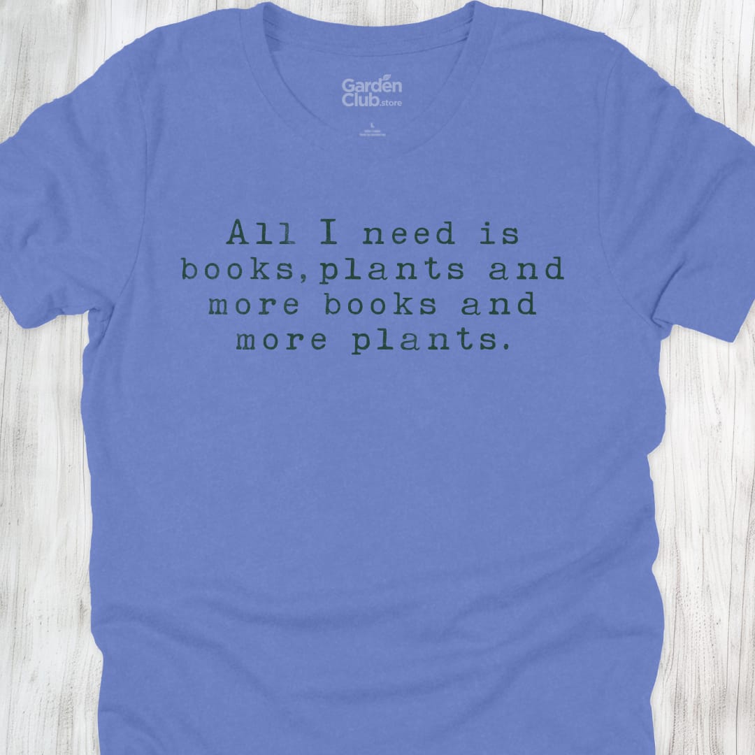Plants and books - Heather Columbia Blue