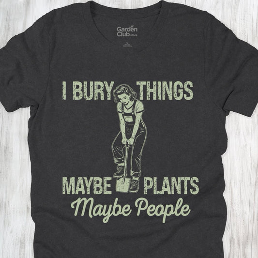 I bury things