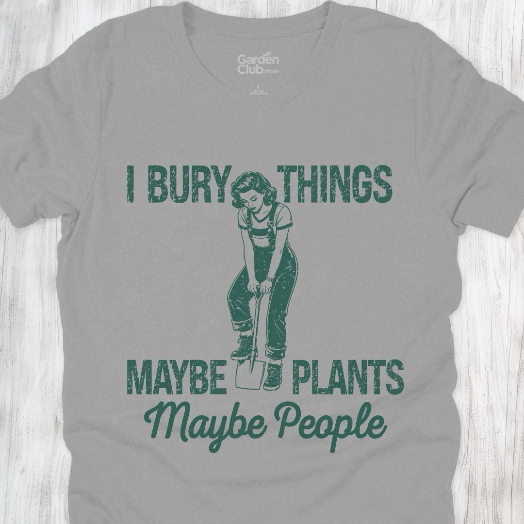 I bury things