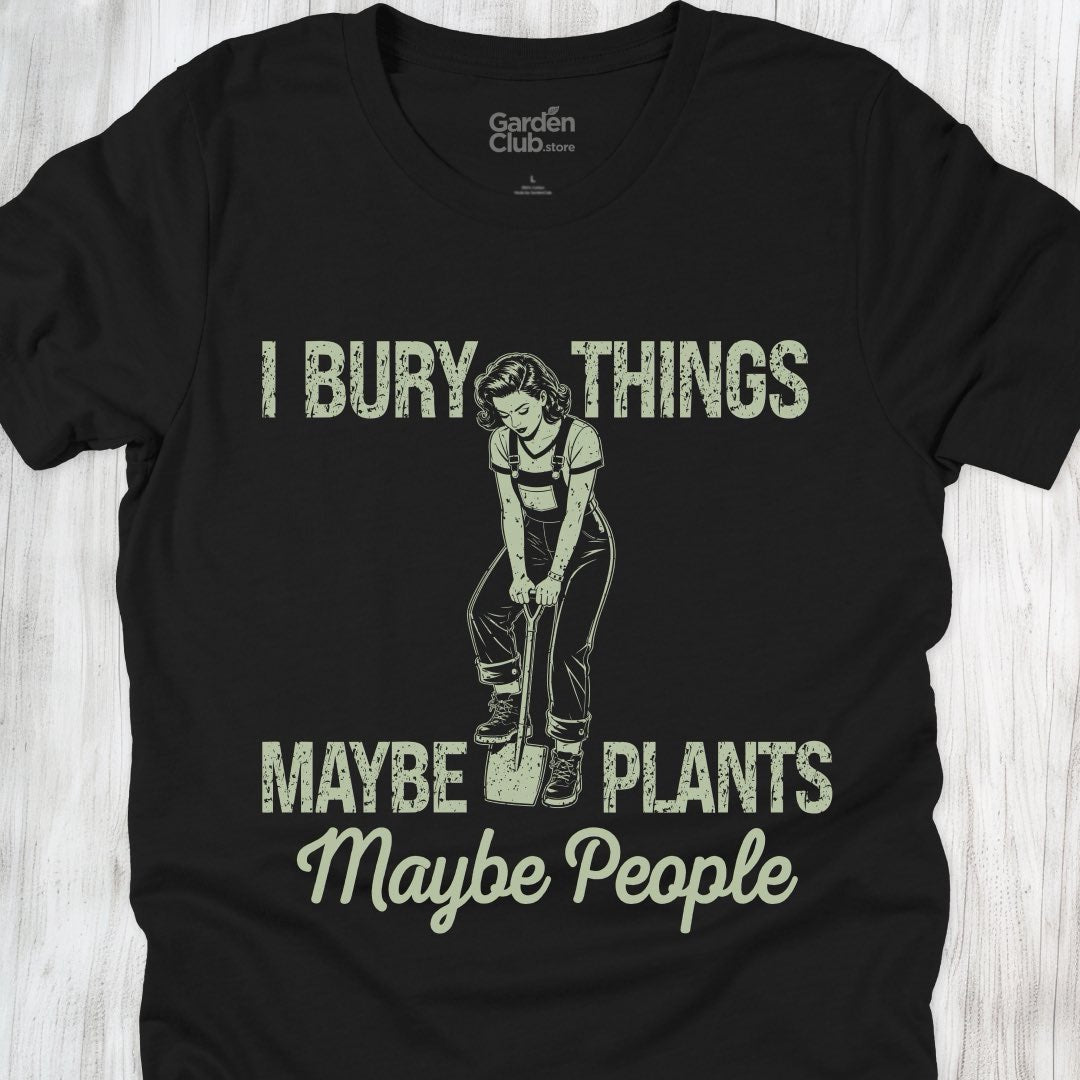 I bury things