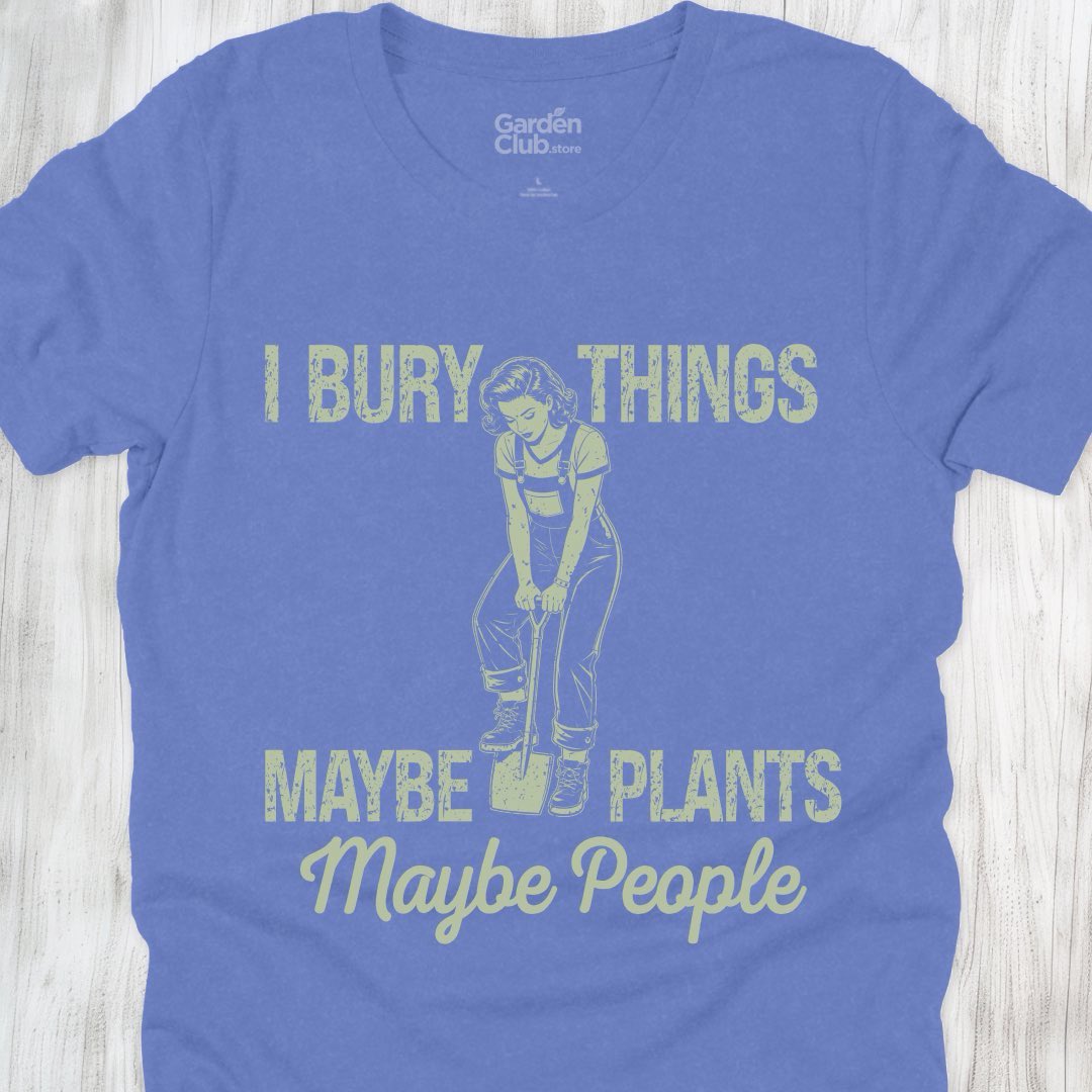 I bury things