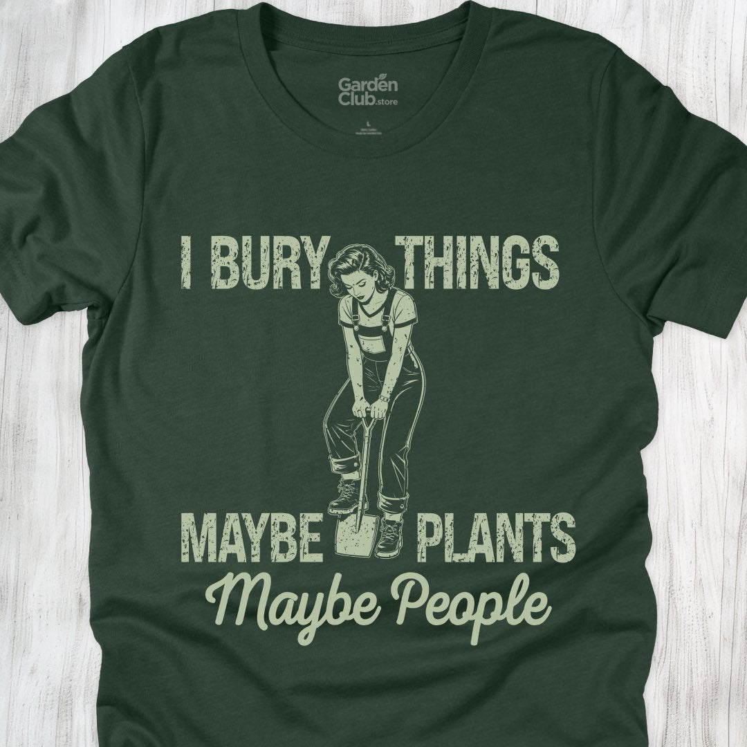 I bury things