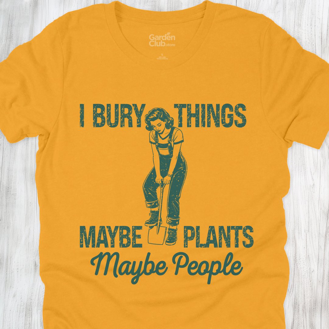 I bury things