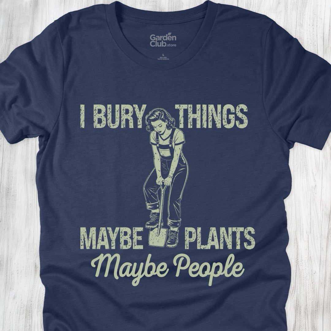I bury things