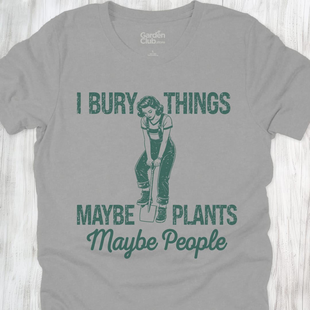 I bury things - Athletic Heather