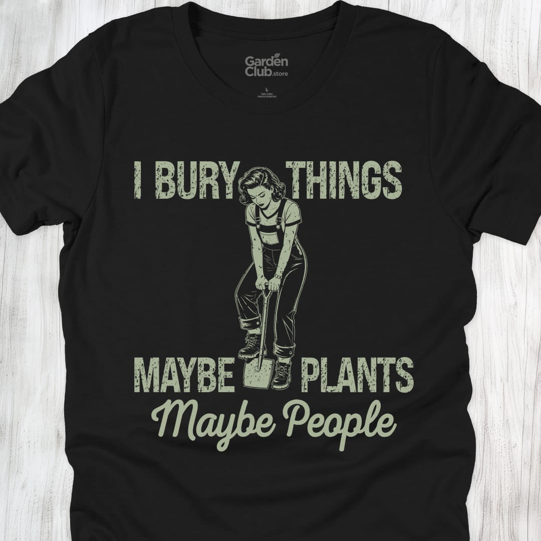 I bury things - Black