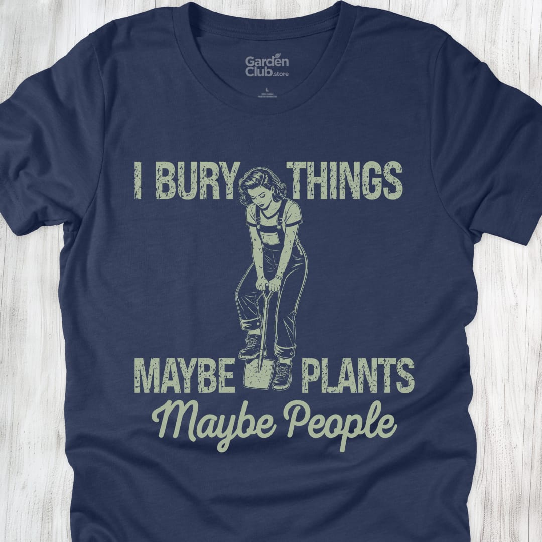 I bury things - Heather Navy