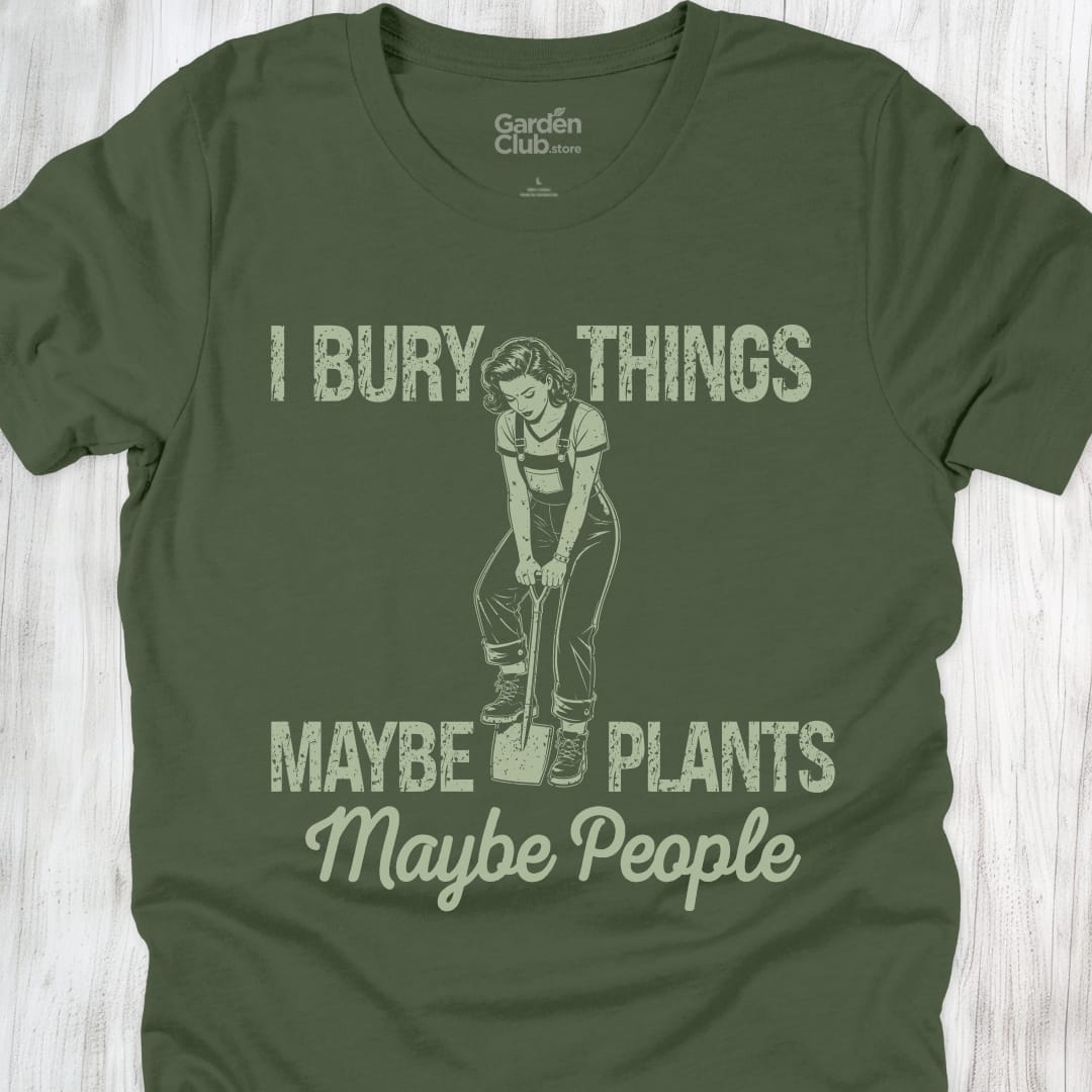 I bury things - Military Green