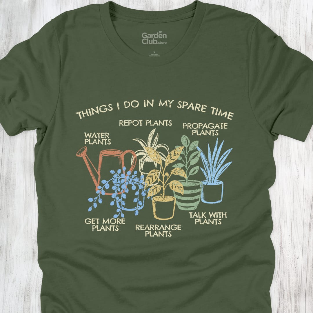 Things I Do In My Spare Time - Military Green