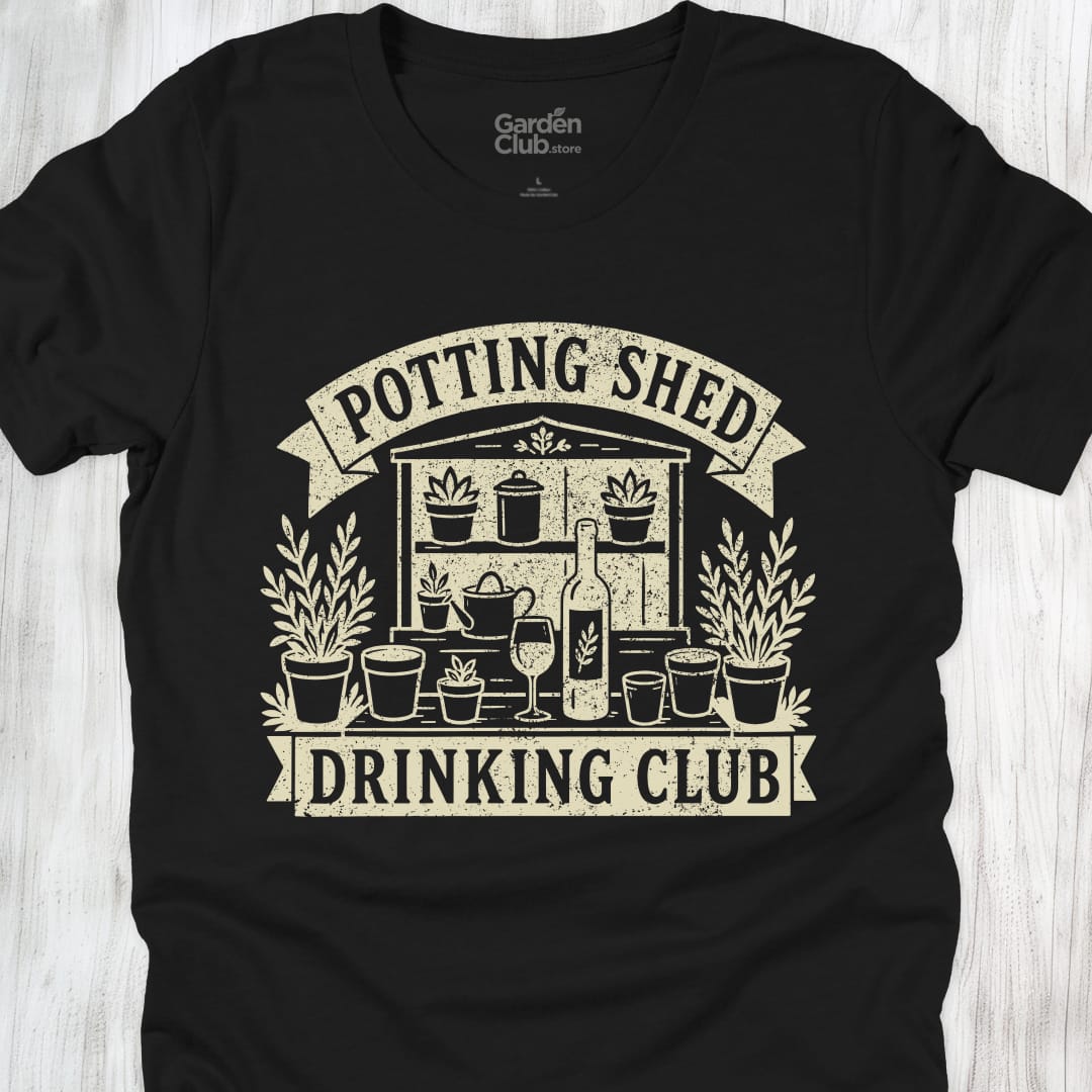 Potting Shed Drinking Club - Black