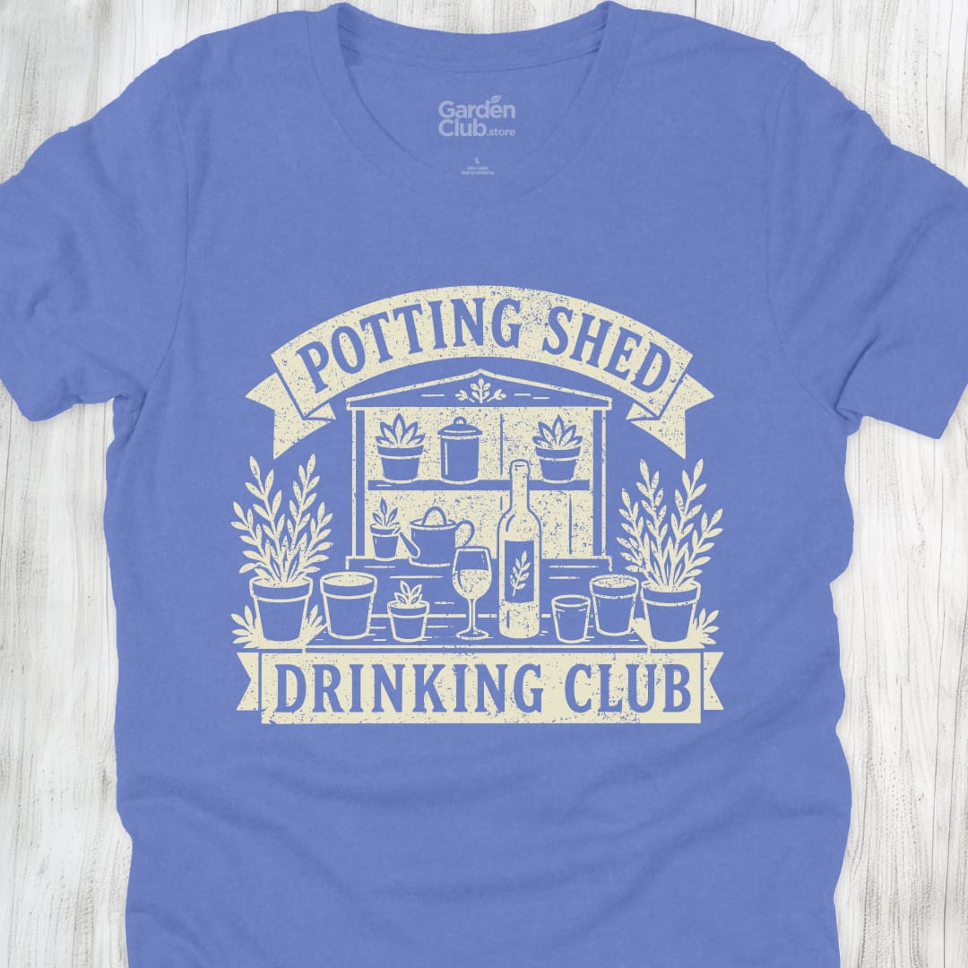 Potting Shed Drinking Club - Heather Columbia Blue