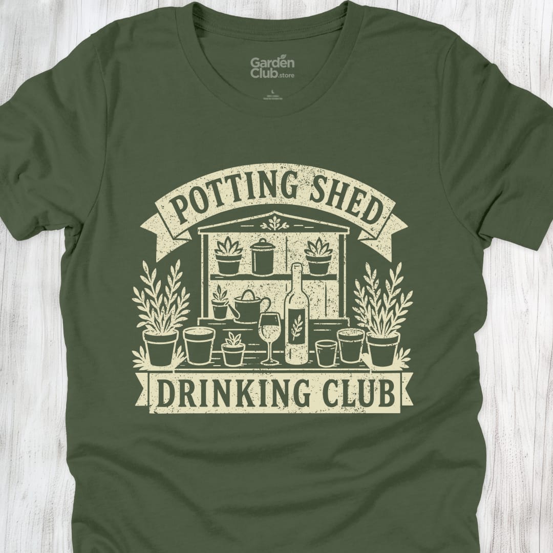 Potting Shed Drinking Club - Military Green