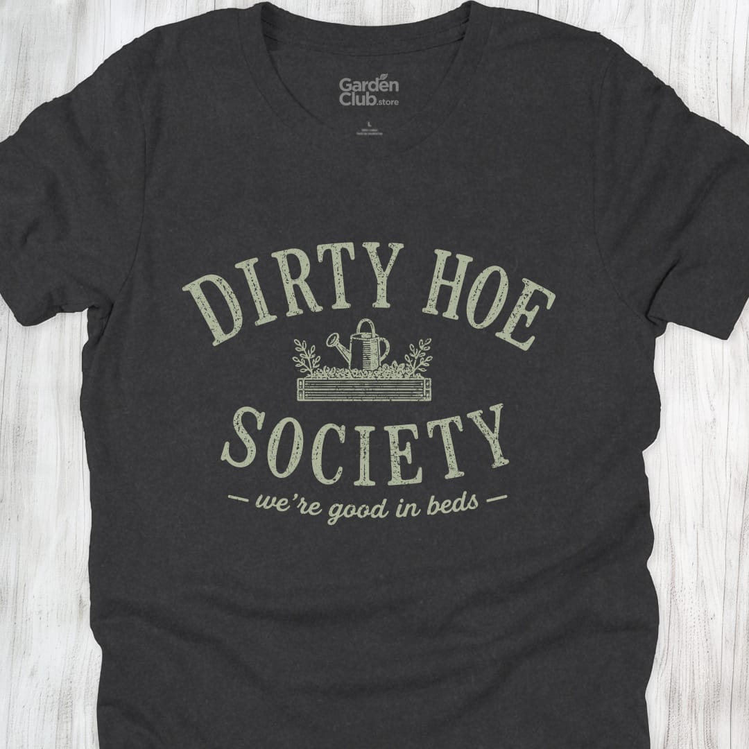 Dirty Hoe Society: Good in Beds - Dark Grey Heather