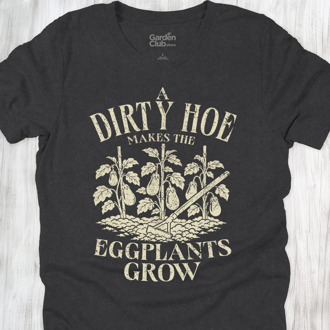 Dirty Hoe Eggplants - Dark Grey Heather