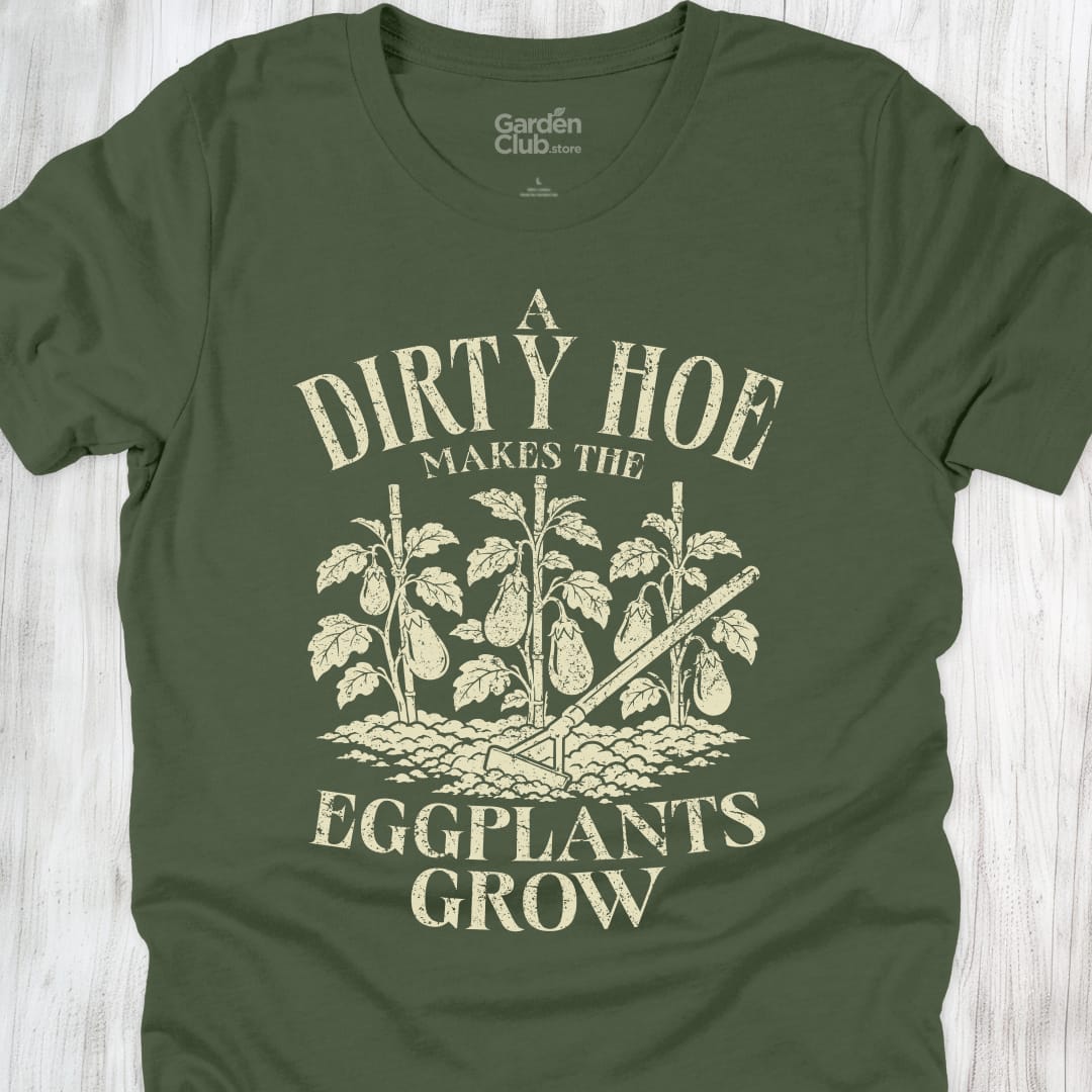 Dirty Hoe Eggplants - Military Green