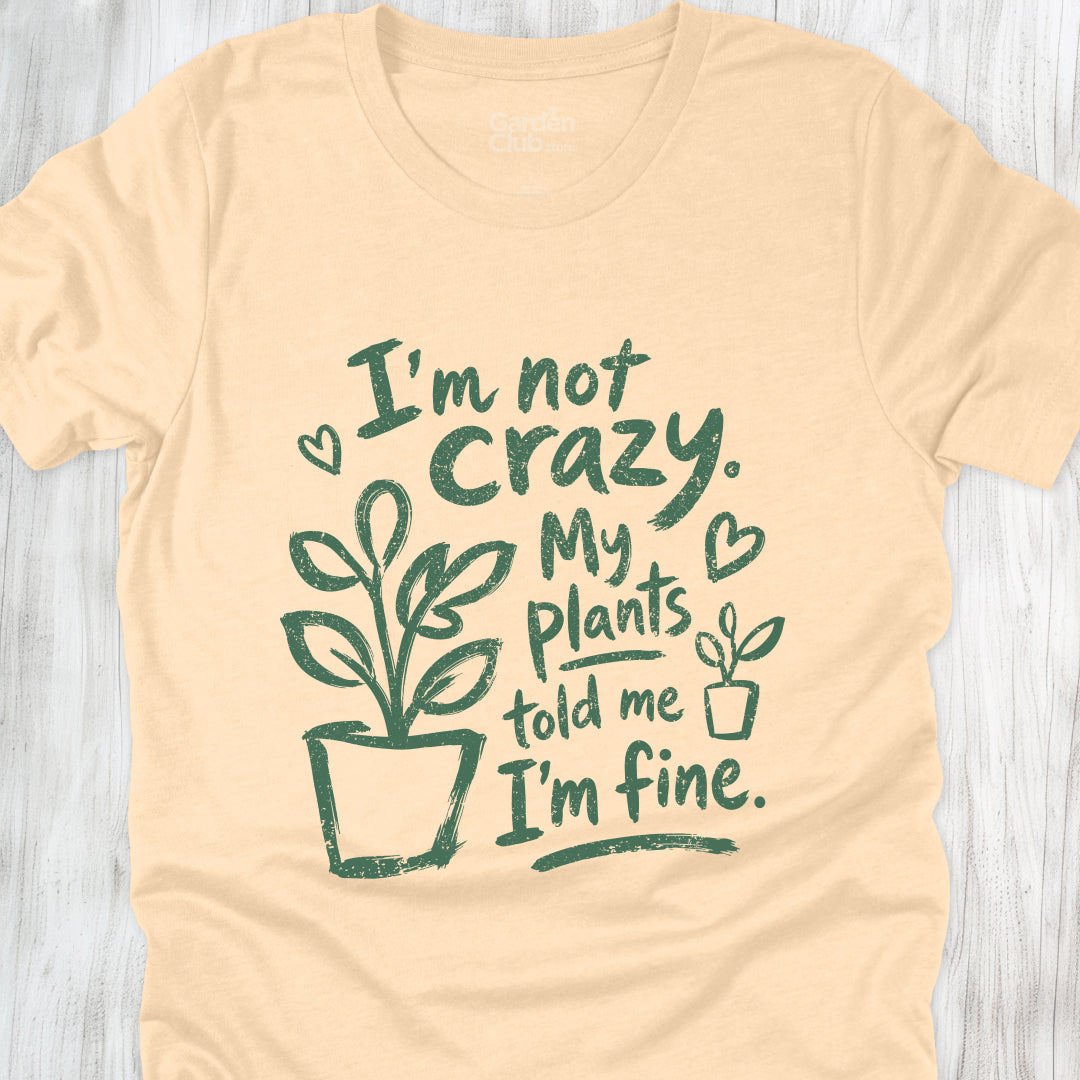 I'm not crazy I'm fine