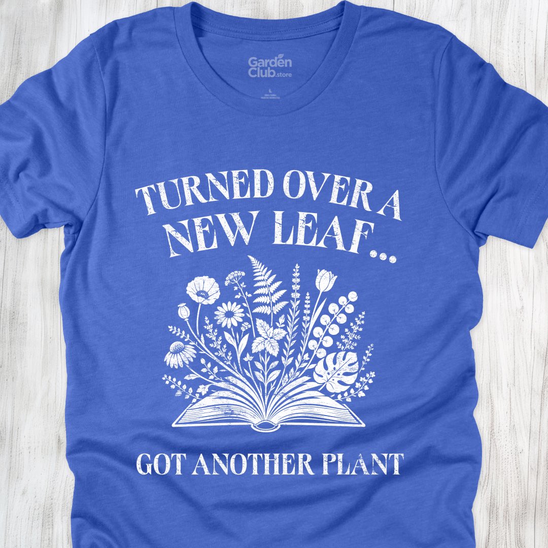 Turned over a new leaf...