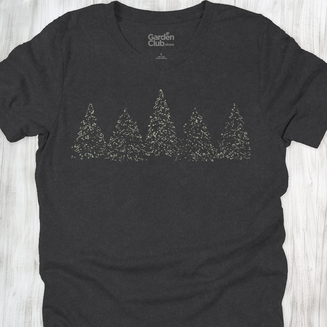 Snowy Evergreens
