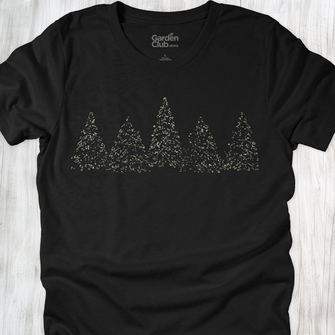 Snowy Evergreens