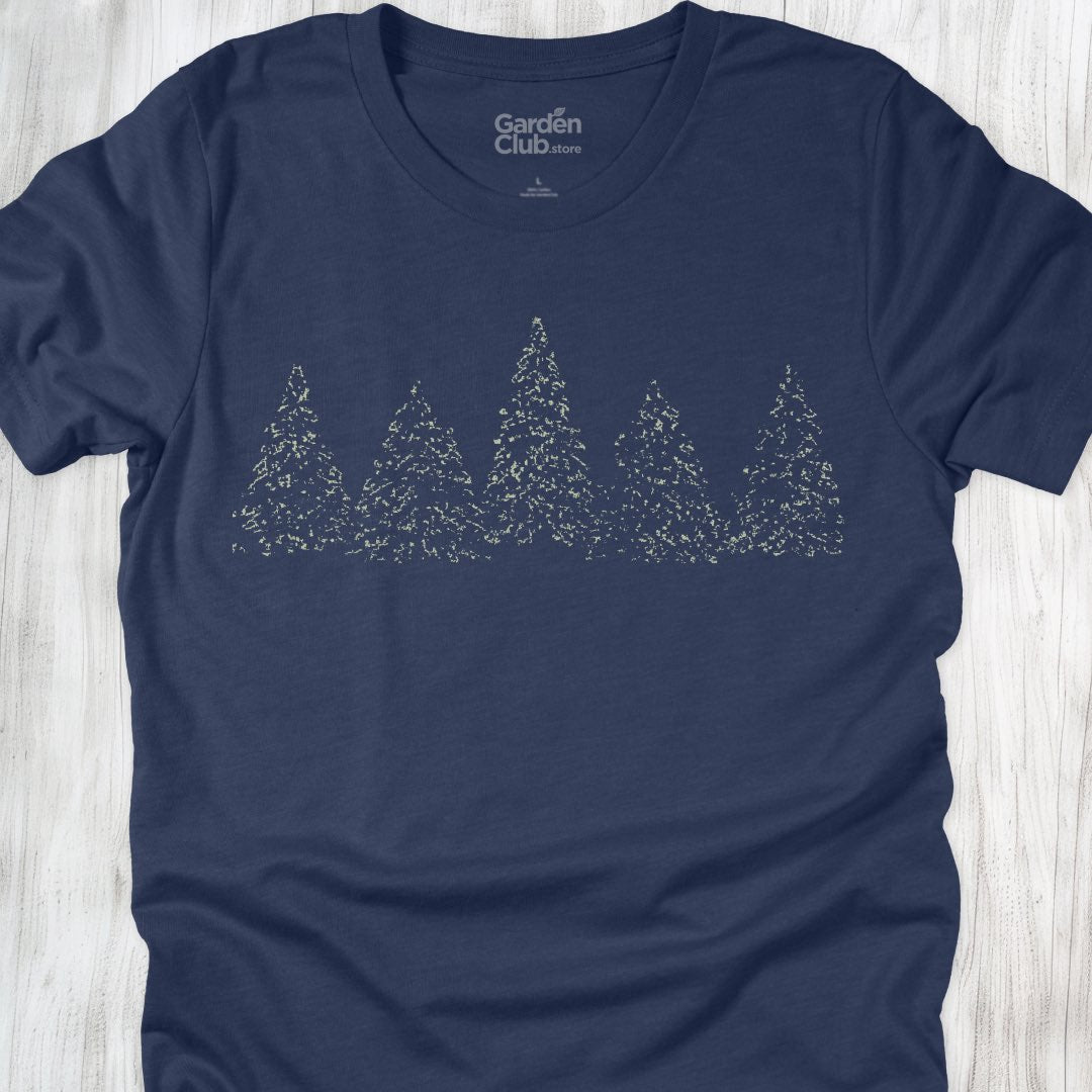 Snowy Evergreens
