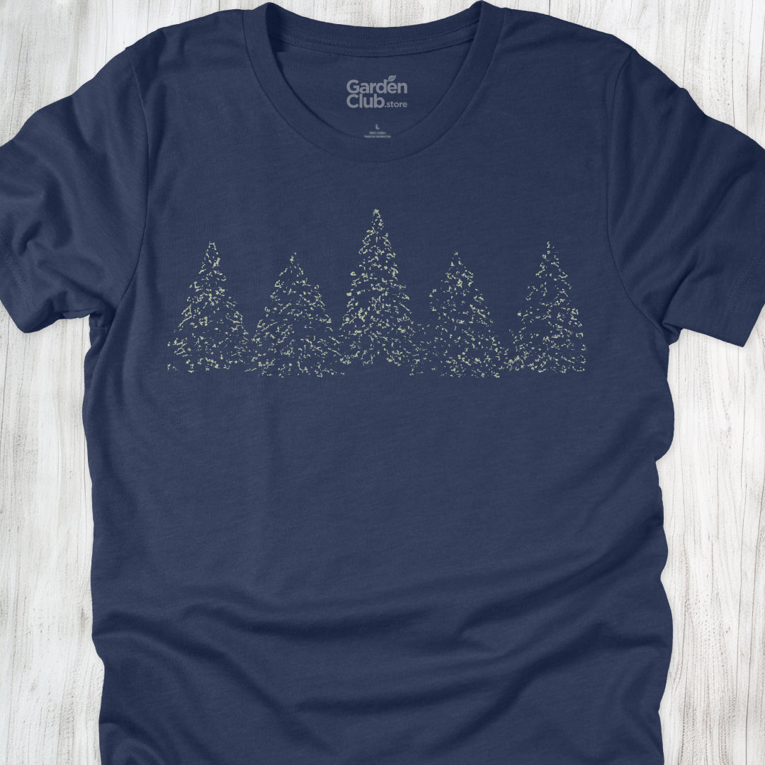 Snowy Evergreens