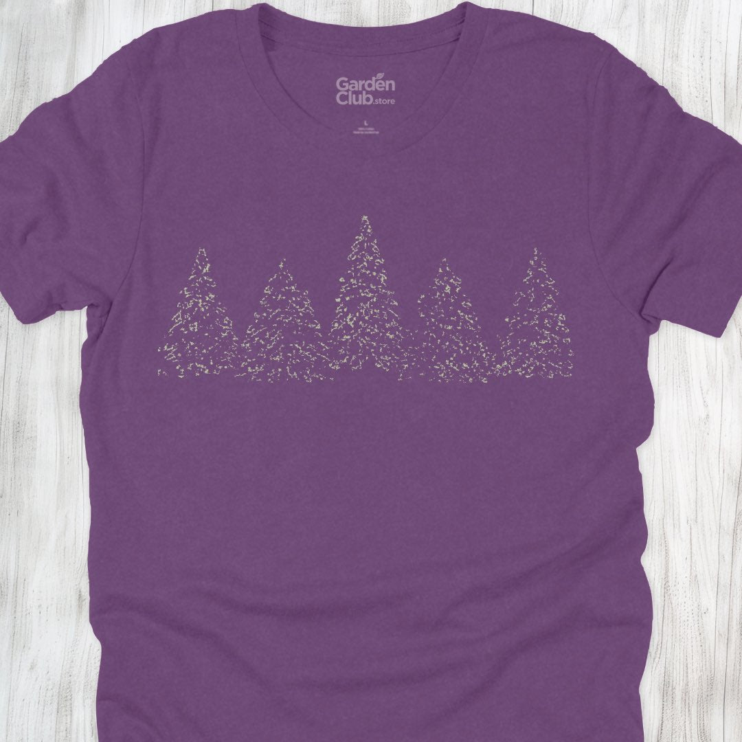 Snowy Evergreens