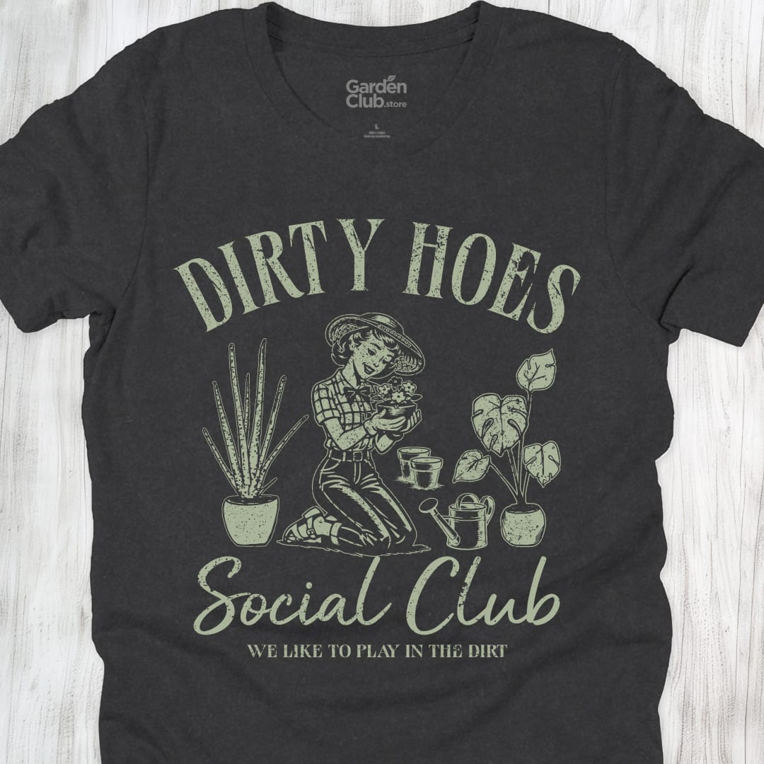 Dirty Hoes Social Club - Dark Grey Heather