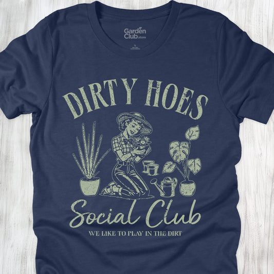 Dirty Hoes Social Club - Heather Navy