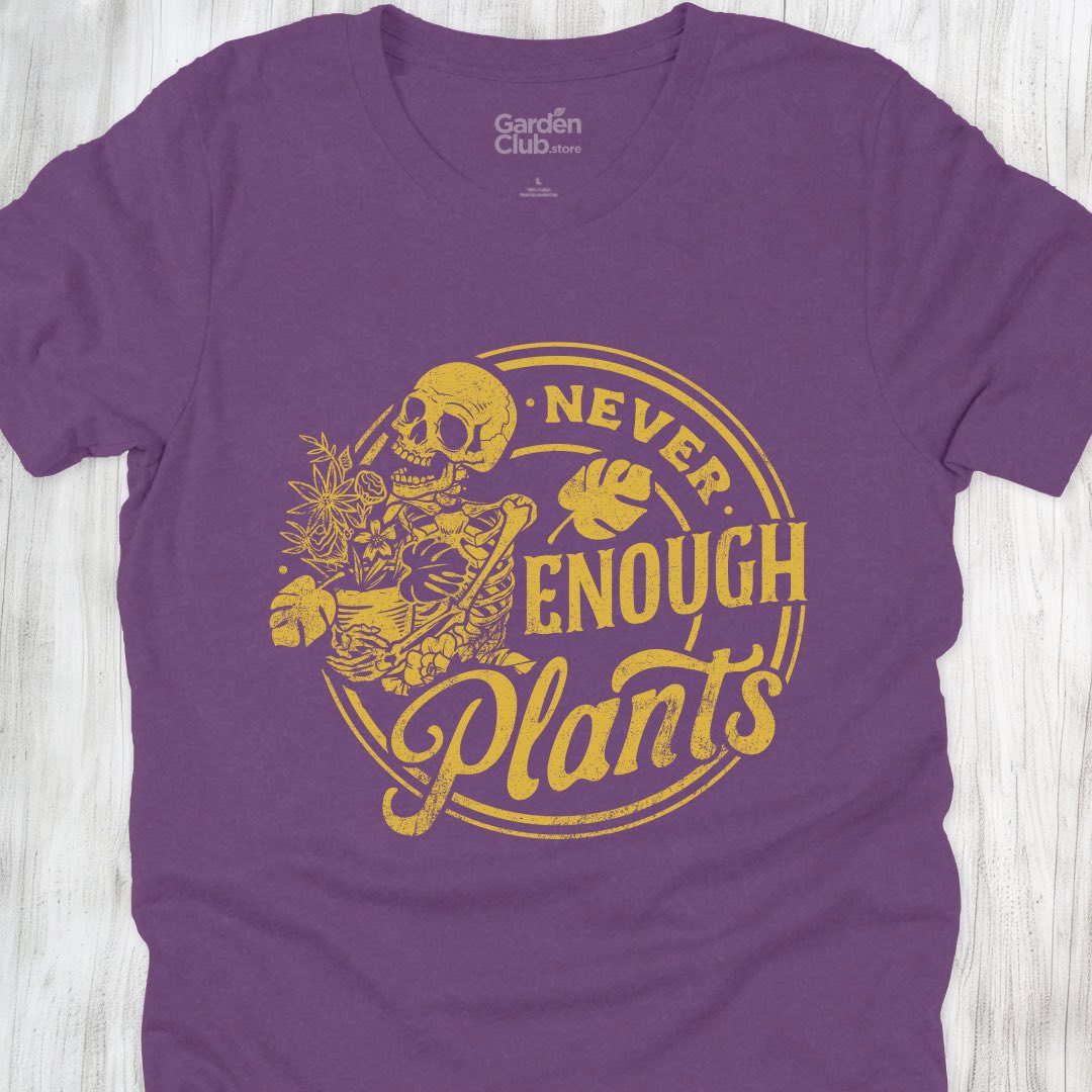 Never enough plants