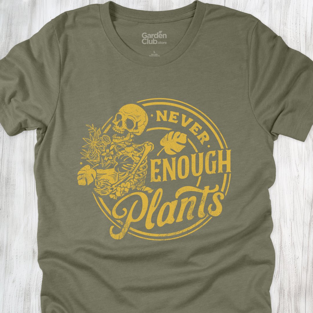 Never enough plants