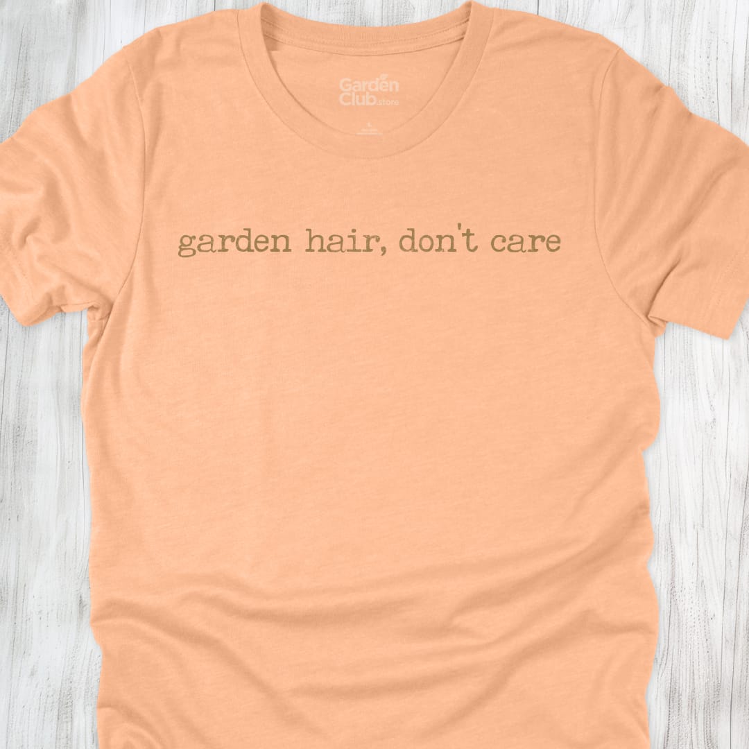 Garden hair, don't care - Heather Peach