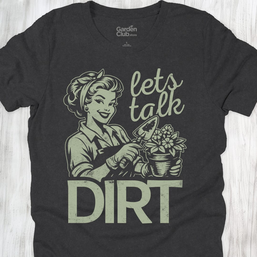 Let's talk dirt - Dark Grey Heather