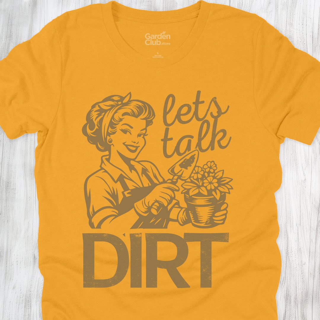 Let's talk dirt