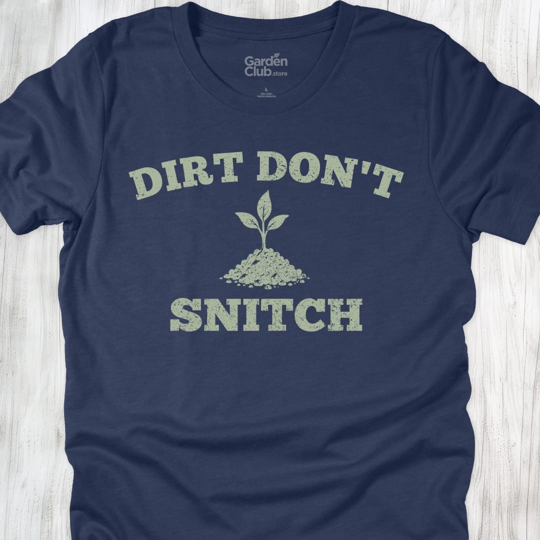 Dirt Don'T Snitch - Heather Navy