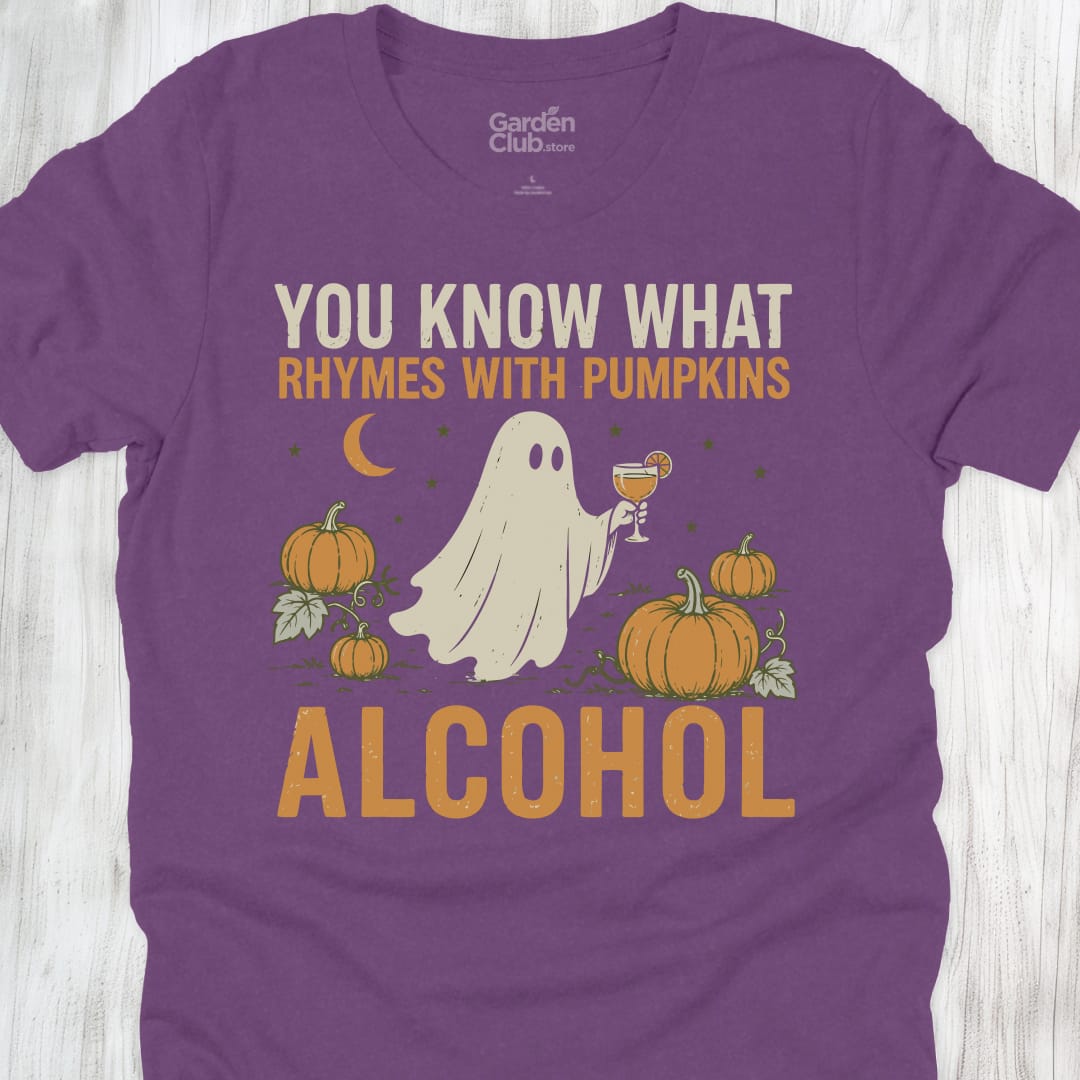 You Know What Rhymes With Pumpkings Alcohol - Heather Team Purple
