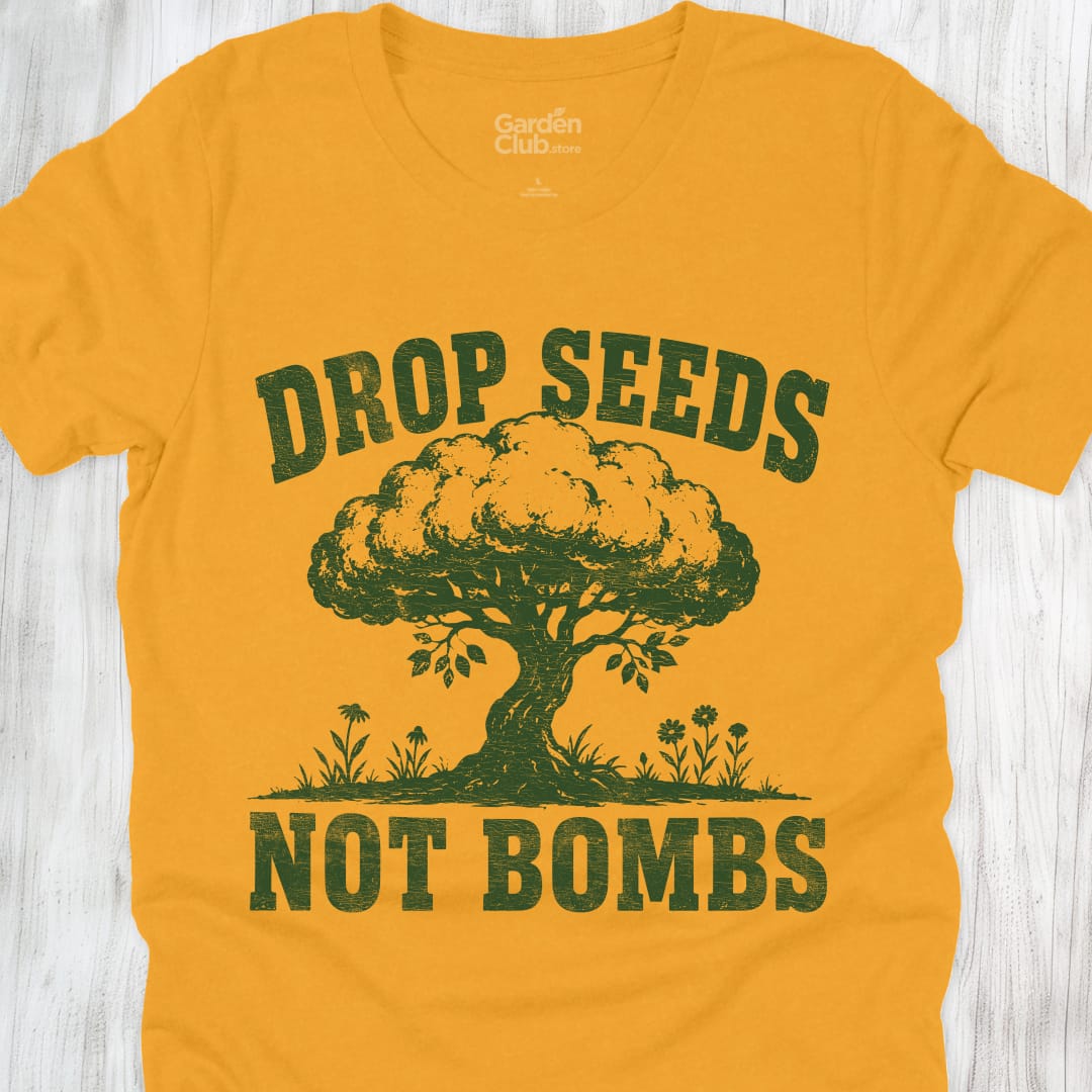 Drop Seeds Not Bombs - Gold