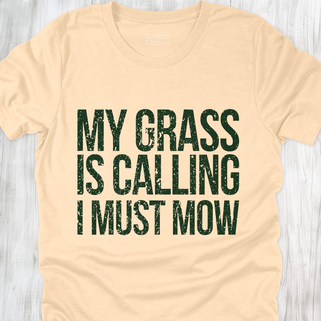 My Grass Is Calling I Must Mow - Soft Cream