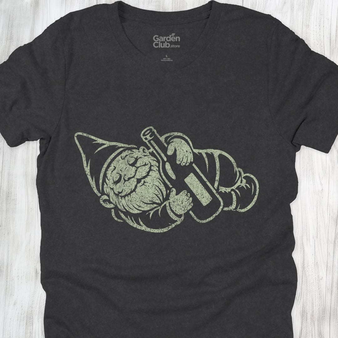 Gnome To Be Tipsy - Dark Grey Heather