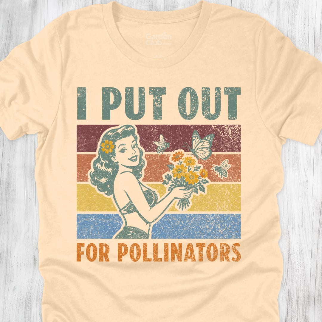I Put Out For Pollinators - Soft Cream