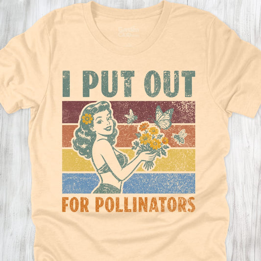 I Put Out For Pollinators - Soft Cream