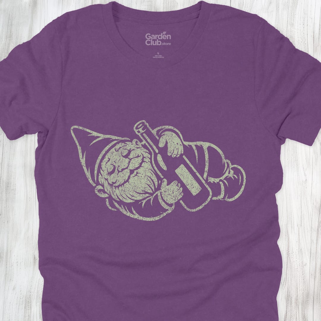 Gnome To Be Tipsy - Heather Team Purple