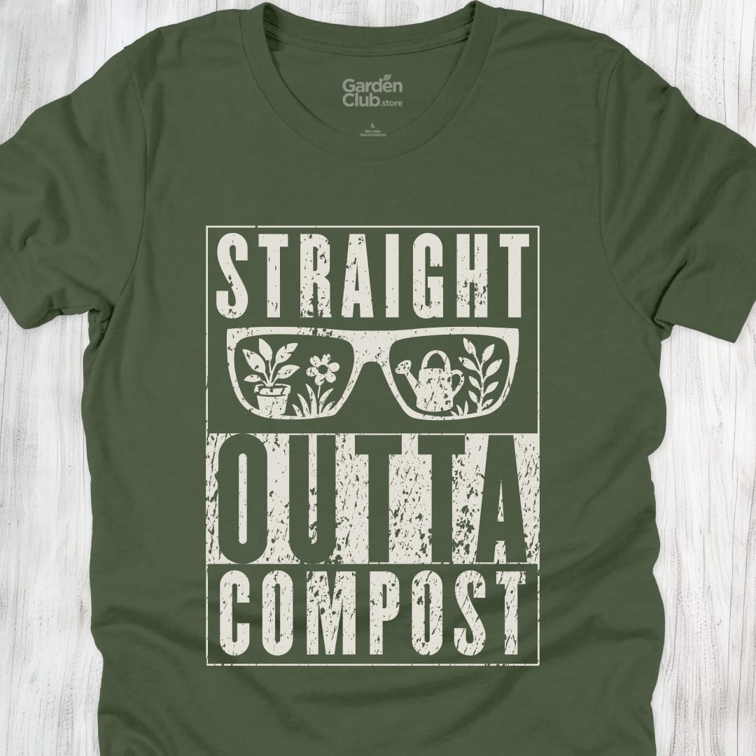 Strait Outta Compost - Military Green