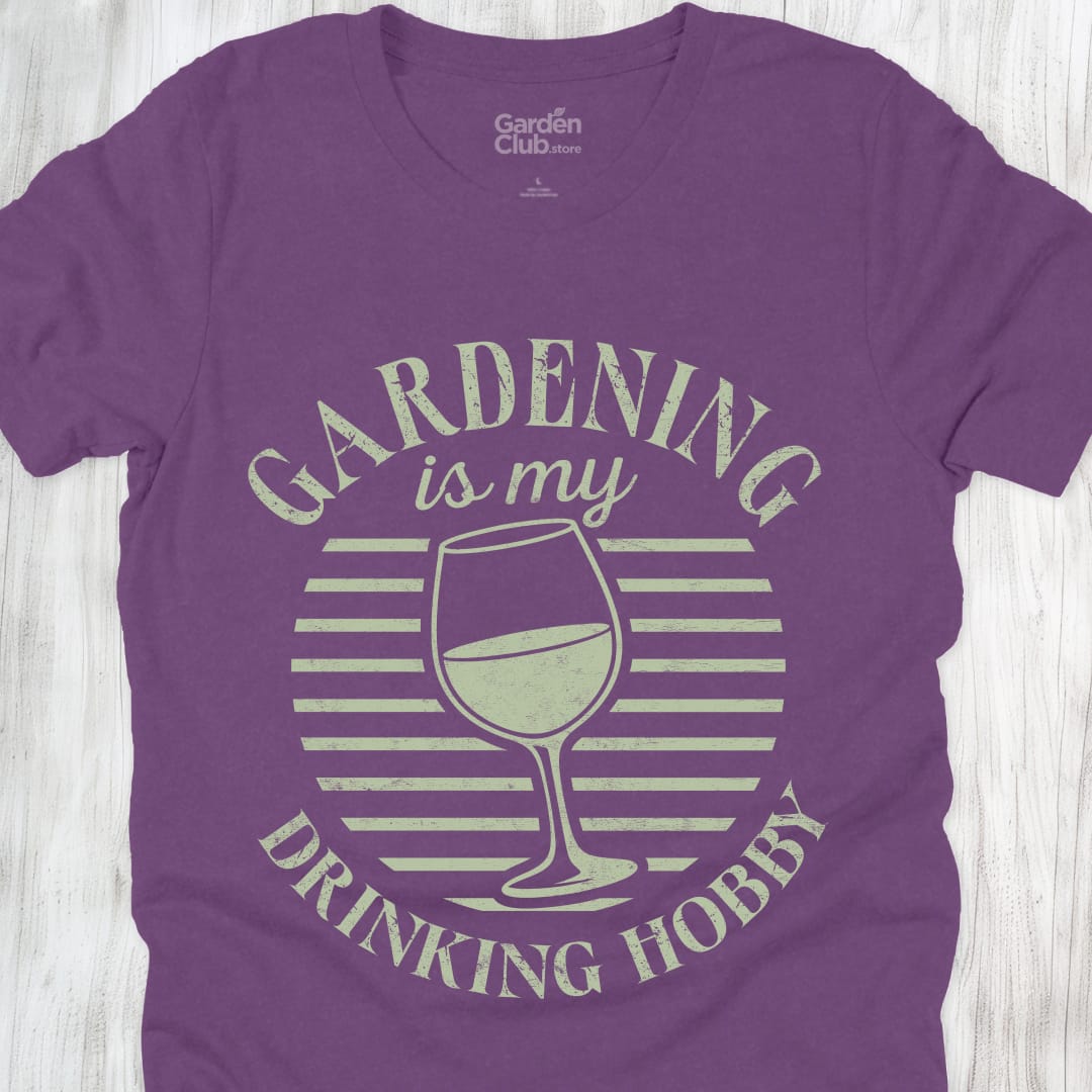Gardening Is My Drinking Hobby - Heather Team Purple