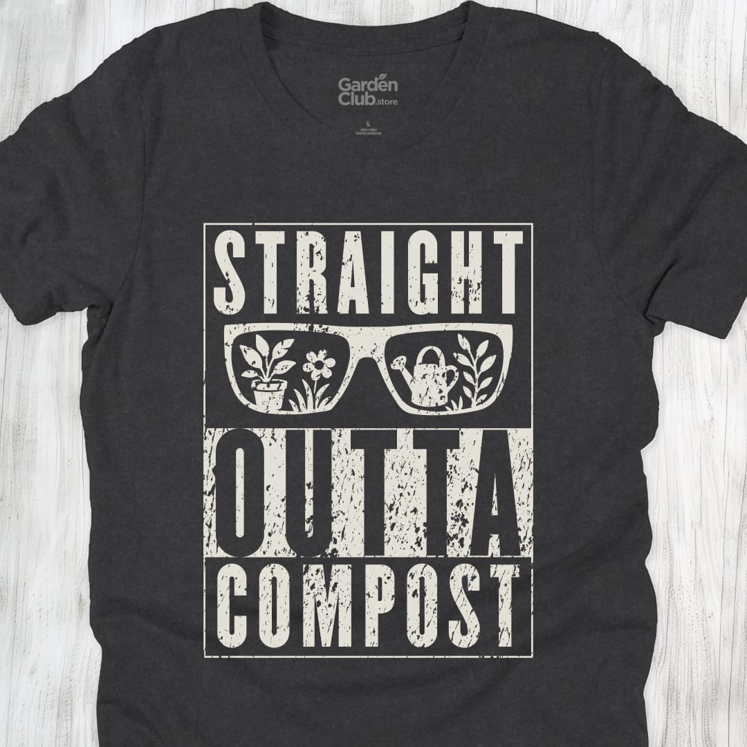 Strait Outta Compost - Dark Grey Heather